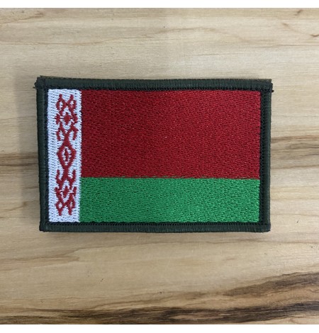 Патч с велкро "Флаг Беларуси"
